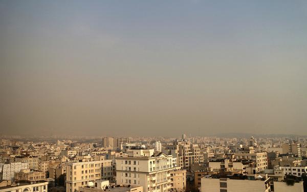 غلظت آلاینده های هوا در تهران 6 برابر استاندارد!