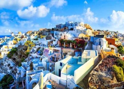 تور یونان: با تور مجازی به جزیره سانتورینی یونان سفر کنید