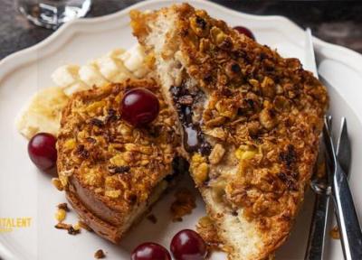 طرز تهیه فرنچ تست کورن فلکس؛ آسان و خوشمزه