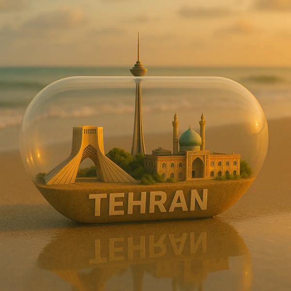 تصویر شهرهای جهان و نمادهای معروفشان به صورت مینیاتوری تصویر شهرهای دنیا و نمادهای معروفشان به صورت مینیاتوری در داخل کپسول های شفاف