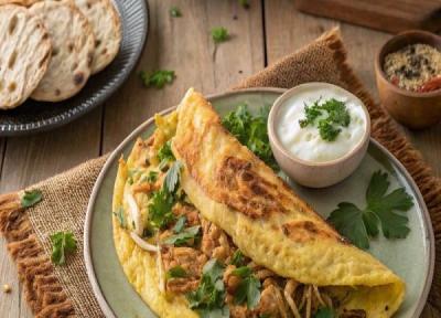 2 طرز تهیه خاگینه مرغ در تابه و فر